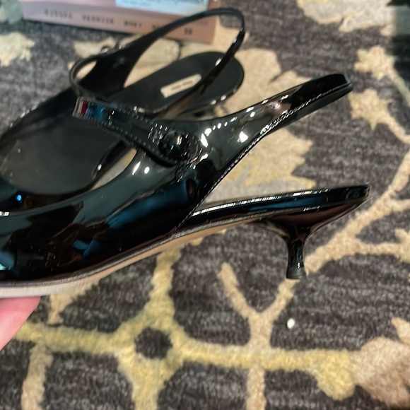 Miu Miu kitten heel slingbacks - Picture 2 of 3